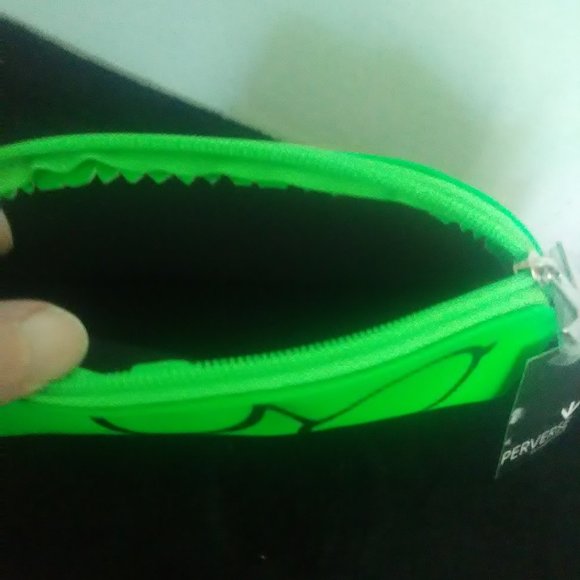 Perverse Neon Green Sunglasses Case Pouch Clutch - Picture 3 of 3